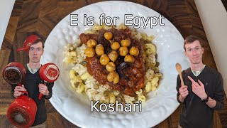 Egyptian National Dish Koshari [upl. by Cini]