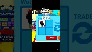 Win Fair Lose Adopt me Trading OMG NO WAY roblox adoptme shorts fyp trading [upl. by Farrand]