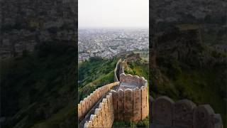 Nahargarh fort view amer jaipur travel viralvideo shortvideo shorts youtubeshorts trending [upl. by Amzu]