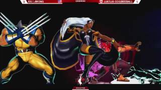 Canada Cup Gaming Vancouver Series EG JWong vs JJATJJ5 CCG Beeball UMVC3 [upl. by Yror]