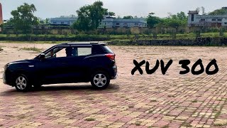 Mahindra XUV 300 W6 Diesel  Manual Transmission  Mileage Test  Detailed Review video in HINDI [upl. by Gravante]