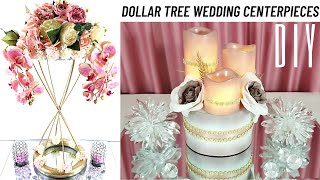 DIY WEDDING CENTERPIECES DOLLAR TREE [upl. by Sirred]