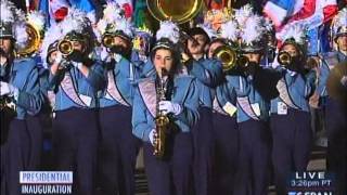 Frankfort High School Falcon Marching Band Inaugural Parade [upl. by Endo533]