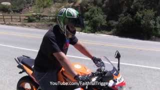 Beginner First Time Riding A SportBike 2013 Honda CBR 250R REPSOL SE Canyon Ride M4 Exhaust Sound [upl. by Durman]