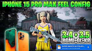 🔥90 FPSSUPER SMOOTH CONFIG BGMI 34 BGMI LAG FIX CONFIG 34  90 FPS LAG FIX CONFIG PUBG 34 [upl. by Fital426]