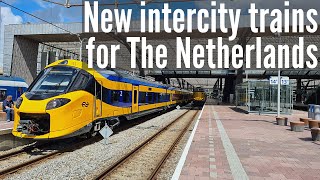 New intercity trains for The Netherlands amp Belgium ICNG the Intercity Next Generation [upl. by Cazzie]