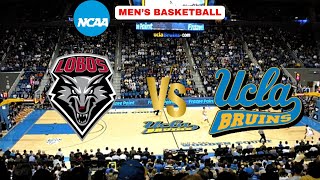 New Mexico Lobos VS UCLA Bruins  NCAA Mens Basketball Live Scoreboard [upl. by Minabe]