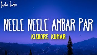 Neele neele ambar par chaand jab aaye  Kishore Kumar KalyanjiAnandji [upl. by Eyaj849]