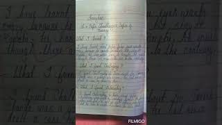 Class 8 Learners Diary English Chapter 4 Bepin Choudhary Lapse Of Memory [upl. by Ennairb]