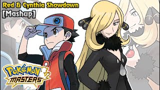 Pokémon Masters  Cynthia Vs Red Battle Music Mashup HQ [upl. by Yedrahs]