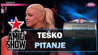 Teško pitanje  Ami G Show S16  E22 [upl. by Yrdua]