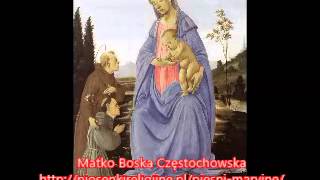 Pieśń Maryjna Matko Boska Częstochowska  Wersja Instrumentalna [upl. by Perlie]