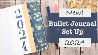 2024 New Bullet Journal Set Up  Plan With Me  Beginner Friendly [upl. by Lundt]