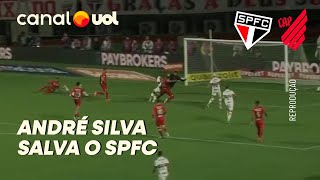 SÃO PAULO ANDRÉ SILVA MARCA E ZUBELDÍA INVADE O CAMPO [upl. by Tlevesor396]