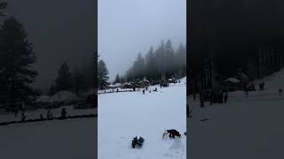 Leavenworth Snow Fun Tubing snowshoeing skiing [upl. by Boigie]