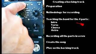 Create backing tracks with Digitech Trio  Band Creator [upl. by Adnohral]