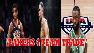 BREAKING LAVINE to LAKERS DANGELO quot4 TEAM TRADE LUMABASquot  BROWN NAGTAMPO sa TEAM USA NAICHAPWERA [upl. by Zerline473]