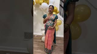 Gokulathil Sethai Serial actress Vinitha Baby shower Atrocitiesreels shorts ytshorts babyshower [upl. by Anohr]