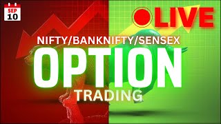 Live Options Trading Nifty amp Bank nifty With Simple Price Action  10 Sep 2024 livetrading [upl. by Letrice]