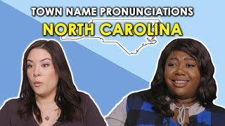 We Try to Pronounce North Carolina Town Names [upl. by Fleeman623]