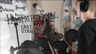 HAMMERFALLLast Man Standing Drum Cover [upl. by Einnel]