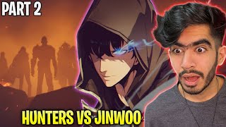 Jinwoo vs 8 Hunters 🔥  Solo Leveling Arise Ch 3 amp 4 [upl. by Atirma300]