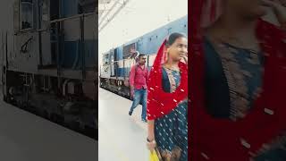 Reddy to go train 🚂 traindriver indianrailways railway viralvideos indianrailwayservice [upl. by Tebzil]