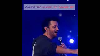 Full song Concert singing By Atif Aslam live Bangladesh army Stadium Dhaka [upl. by Wearing]