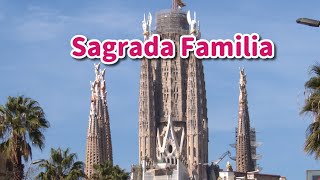 Sagrada Familia actual  20 febrero 2024 [upl. by Elleinnod]