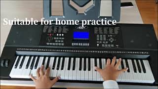 AIERSI MUSIC Turkish March Demo for Aiersi brand Model 1758B 61 keys Electronic Organ [upl. by Ted]