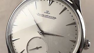 JaegerLeCoultre Master Grande Ultra Thin Q1358120 JaegerLeCoultre Watch Review [upl. by Suiram]