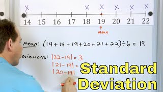 Standard Deviation amp Mean Absolute Deviation Explained  6819 [upl. by Dripps]