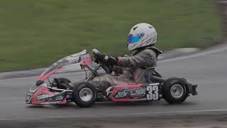 Hooton park karting indi clubman round 10 2023 micro and honda cadet [upl. by Ivanna]