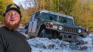 Testing How Tough Our Military Humvee is [upl. by Nosa]