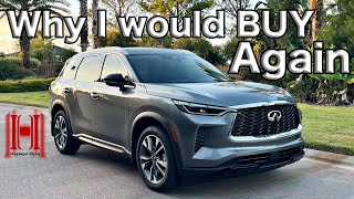 2023 Infiniti QX60 Sensory AWD 35 POV Test Drive amp Review [upl. by Annaehr136]