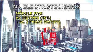 Module 52 ThreePhase AC induction Motors [upl. by Epoh]