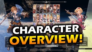 Granblue Fantasy Versus Rising Character Overview Guide [upl. by Py880]