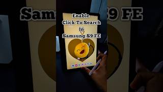 Enabling to search in Samsung S9 FA tab [upl. by Einnek279]