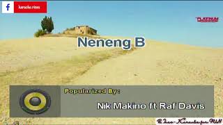 Neneng B  Nik Makino ft Raf Davis  Karaoke [upl. by Silra273]