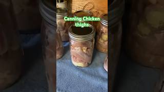 Canning Chicken Thighs [upl. by Akenahc383]