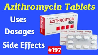 Azithromycin Tablets ip 500mg Hindi  Azithral 500 mg Tablet Uses  Azicip 500 Tablet Uses in Hindi [upl. by Ykcaj]