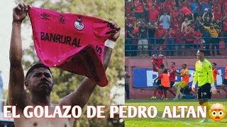 EL GOLAZO DE PEDRO ALTAN 🪄 👏🏽ESTALLA LA LOCURA EN EL TRÉBOL POR PEDRO ALTAN 🪄 👹 Rojos 3 vs Cremas 0 [upl. by Nikoletta]