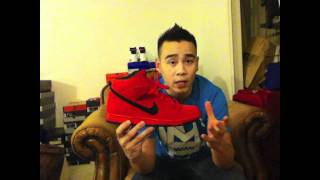 Nike SB Dunk High Shoe Review 24 Red Devil [upl. by Leamaj]