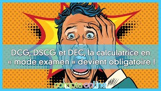 La calculatrice à la session 2020 du DCG [upl. by Eicyak]