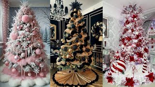 🌲ELEGANTES PROPUESTAS PARA LA DECORACIÓN DEL ÁRBOL DE NAVIDAD 2024🎅 arboldenavidad navidad2024 [upl. by Boiney933]