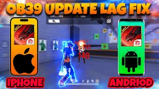 Free Fire OB39 Update is AMAZING 😱  Free fire new update lag fix OB39 [upl. by Phelia]