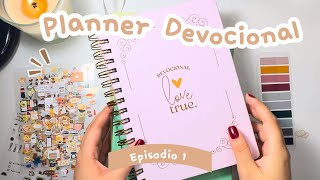 Como eu faço devocional utilizando planner ✨ [upl. by Namolos321]