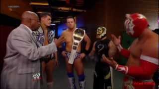 WWE Smackdown Sin Cara vs The Miz 91412 [upl. by Llevel]