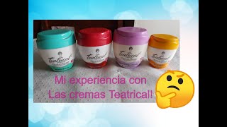 Mi Experiencia con las cremas Teatrical  Antiedad Humectante Aclaradora y Desmaquillante [upl. by Annaig]