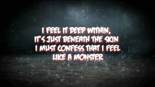 Skillet  Monster Lyrics HD [upl. by Ynafets]